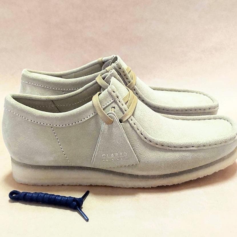 クラークスワラビーローCLARKS WALLABEE-LoメープルUK8.0正規