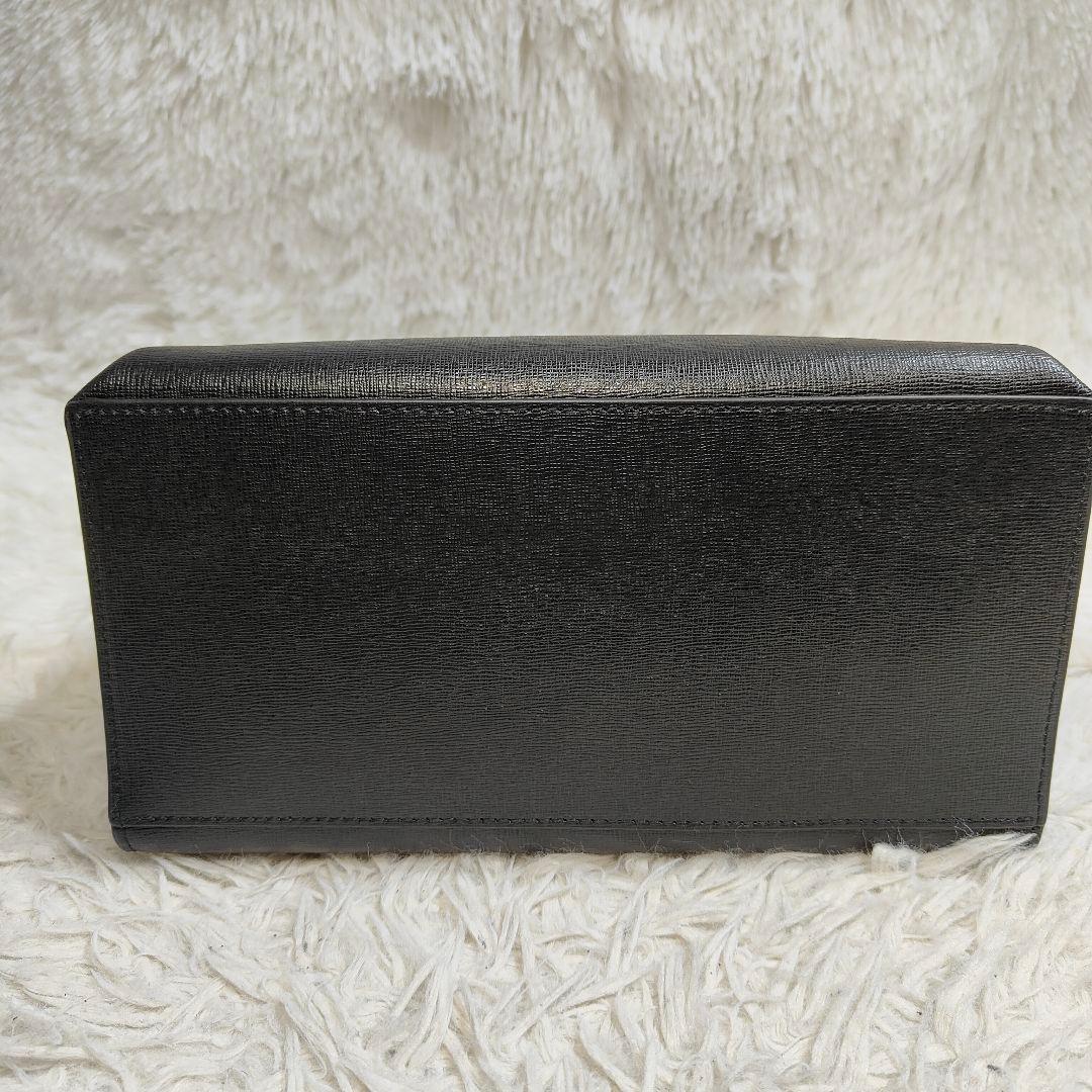 【未使用級】FURLA ブラック ミニハンドバッグ　黒 ブラック