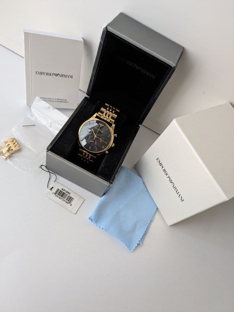 美品　EMPORIOARMANI　AR1893　稼働品　高級感