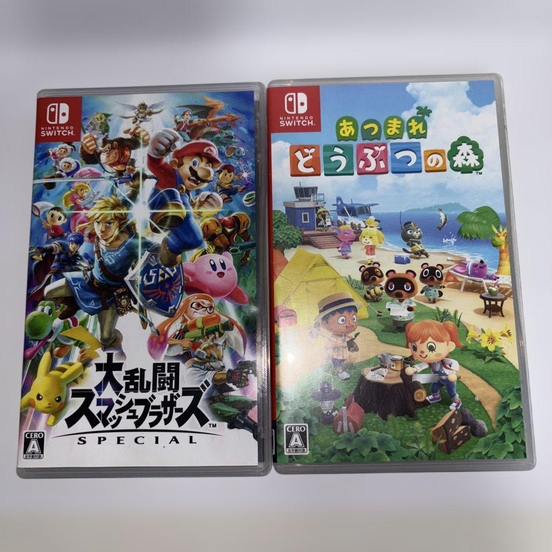 【Switchカセットまとめ】スマブラ、どうぶつの森
