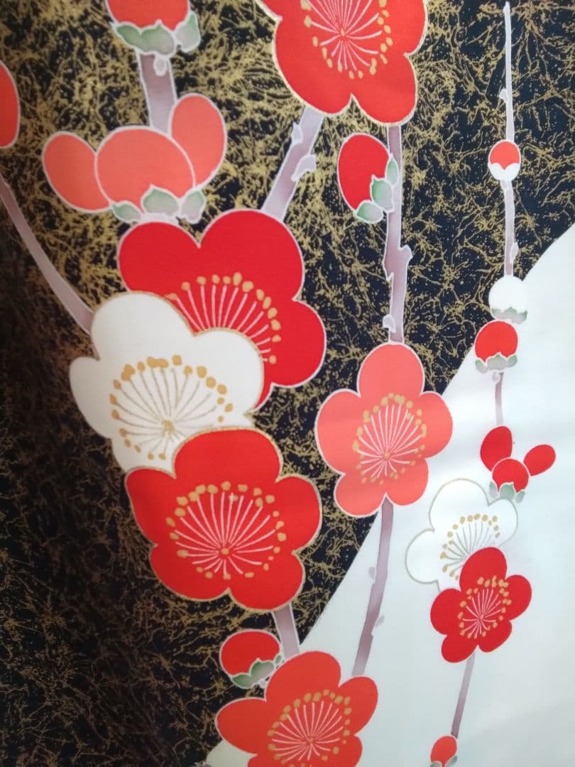 正絹振袖単品、成人式、