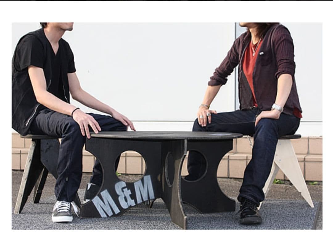 M＆M Customperformance テーブル　セット　家具 ウマ＋天板