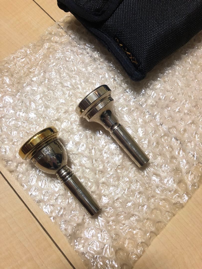 デニス・ウィック/バックトロンボーン用マウスピース太管2本セット