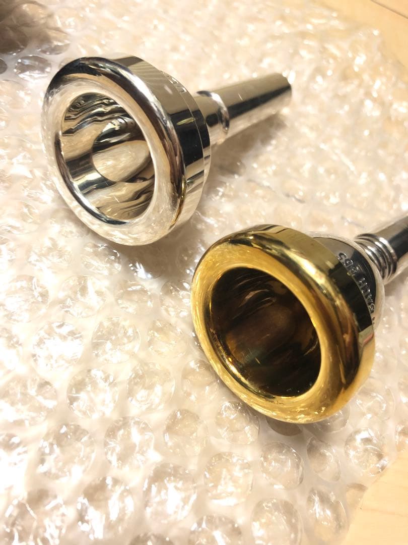 デニス・ウィック/バックトロンボーン用マウスピース太管2本セット