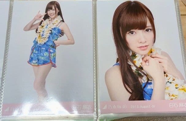 白石麻衣 写真セット 2013年8月