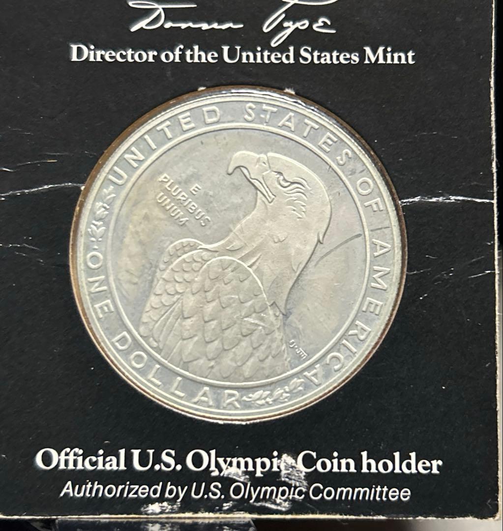 k*h様 ロサンゼルスオリンピック記念銀貨 2枚セット