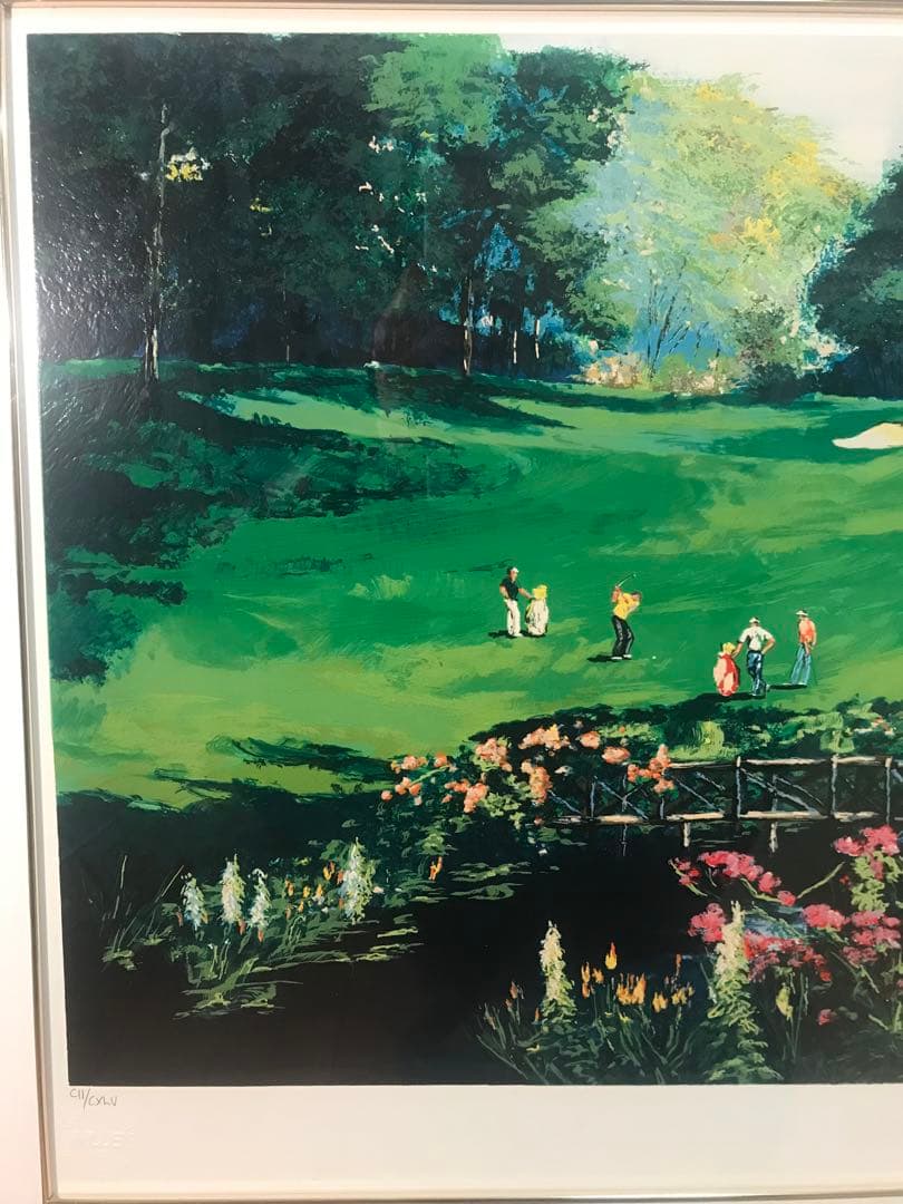 マークキング「アプローチショット」シルクスクリーン　直筆サイン・エディション有り