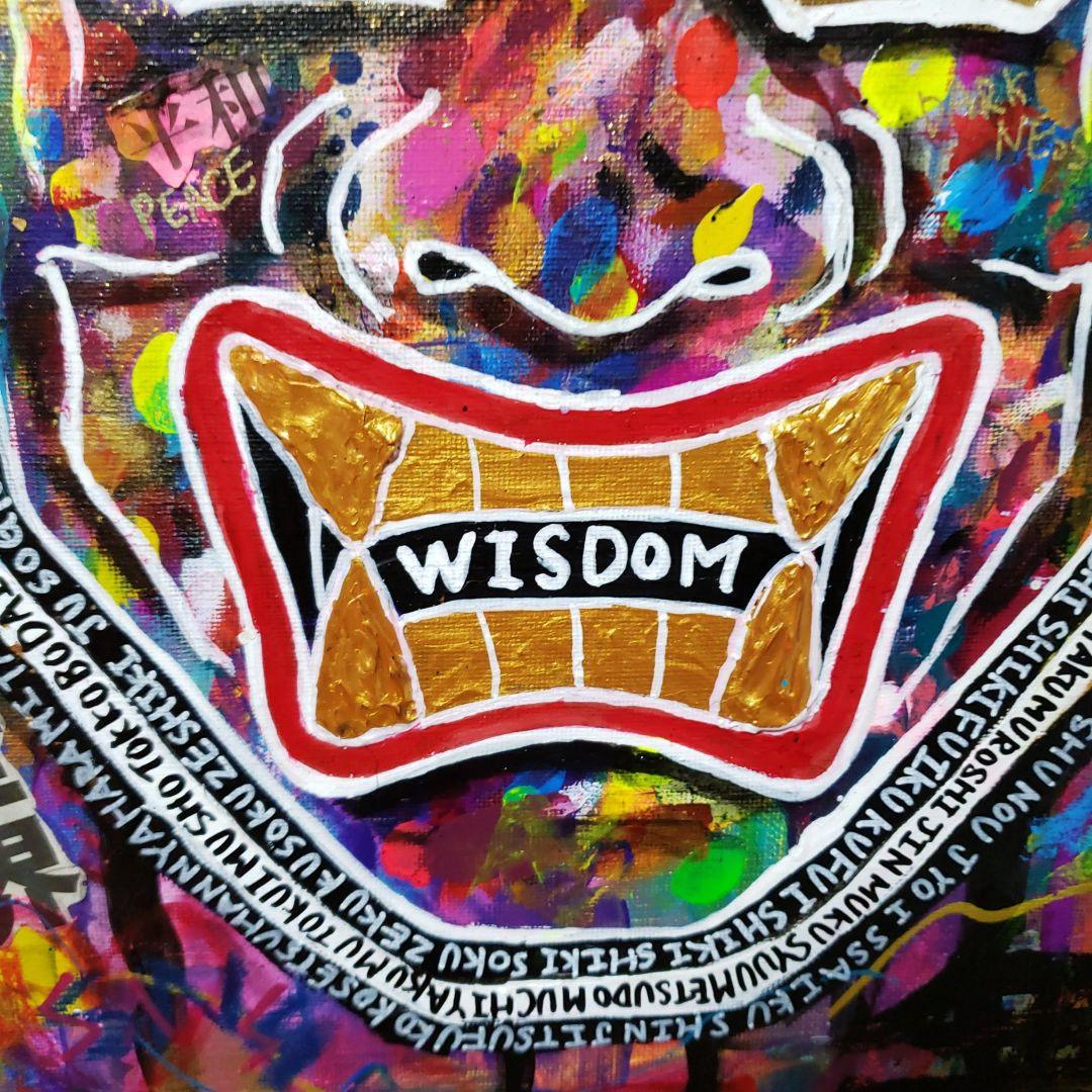 【一点物アート/F8号】智慧-Wisdom2-般若