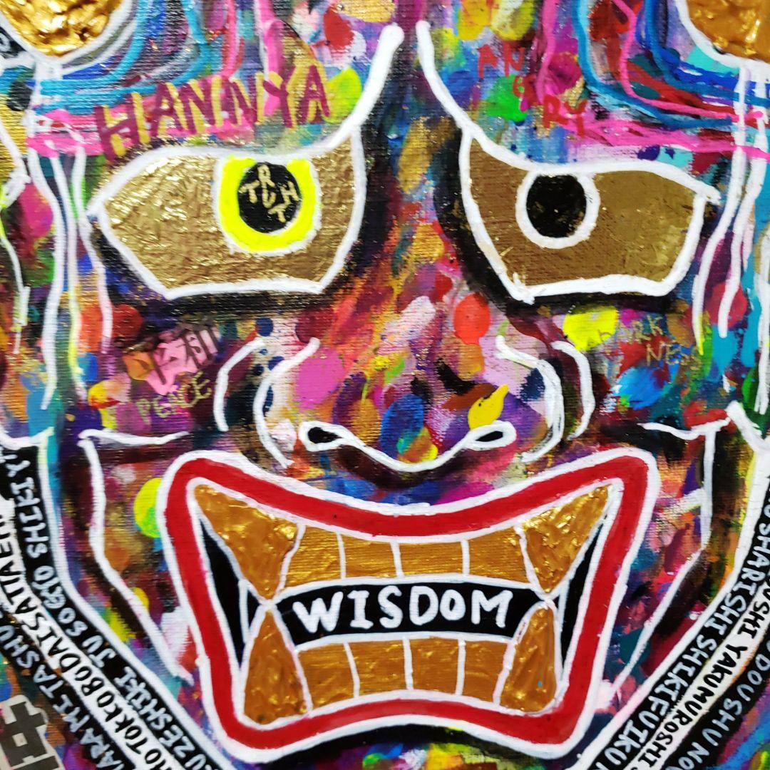 【一点物アート/F8号】智慧-Wisdom2-般若