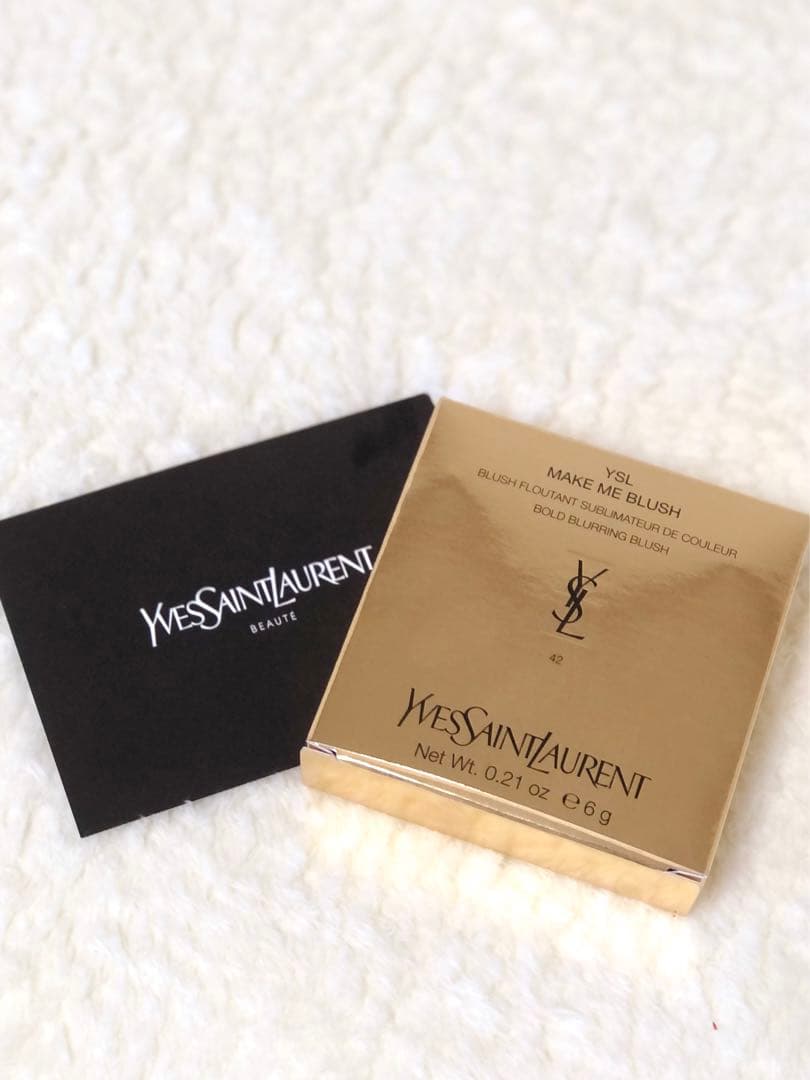 新品未使用！YSL メイクミーブラッシュパウダー　No.42 ベビードールピンク