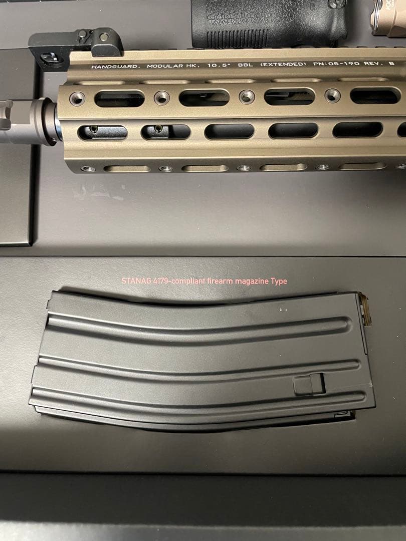 東京マルイ 次世代電動ガン HK416 デルタカスタム MAGPUL グリップ他