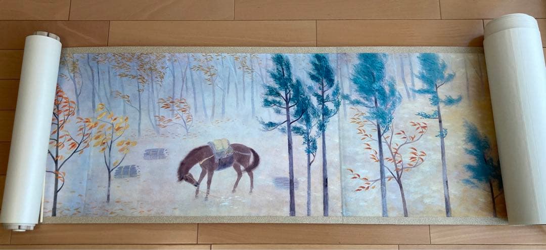 東山魁夷　秋風行画巻