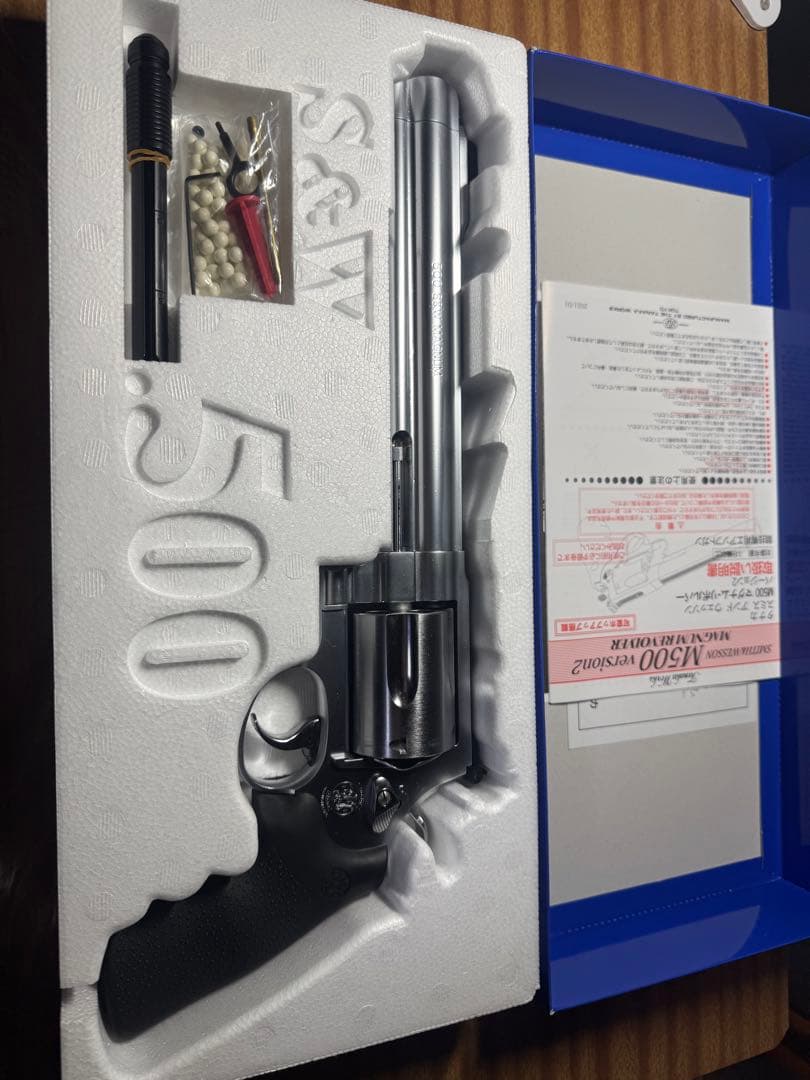 タナカ S&W M500 8-3/8インチ ステンレスフィニッシュ Ver.2