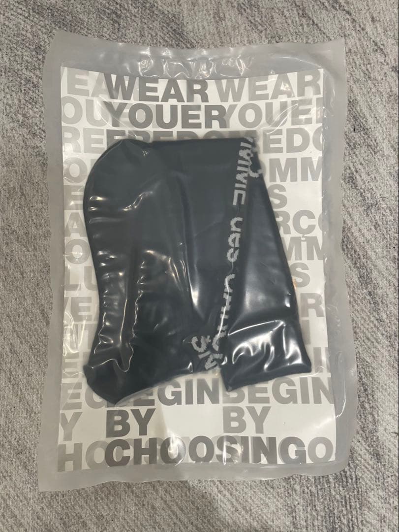 【新品未使用】コムデギャルソンオムプリュス　21AW ロングロゴソックス