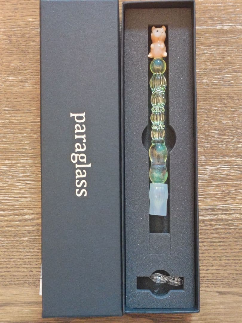 paraglass パラグラス ガラスペン しばいぬ