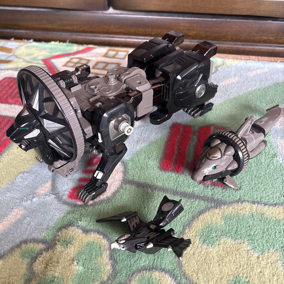 忍風戦隊ハリケンジャー超合金　轟雷旋風神　ブラックver. 轟雷神　天空神