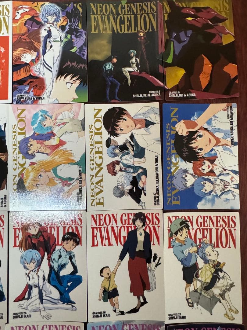 d*9様 エヴァンゲリオン　カードダスマスターズ第三弾109枚まとめ売り