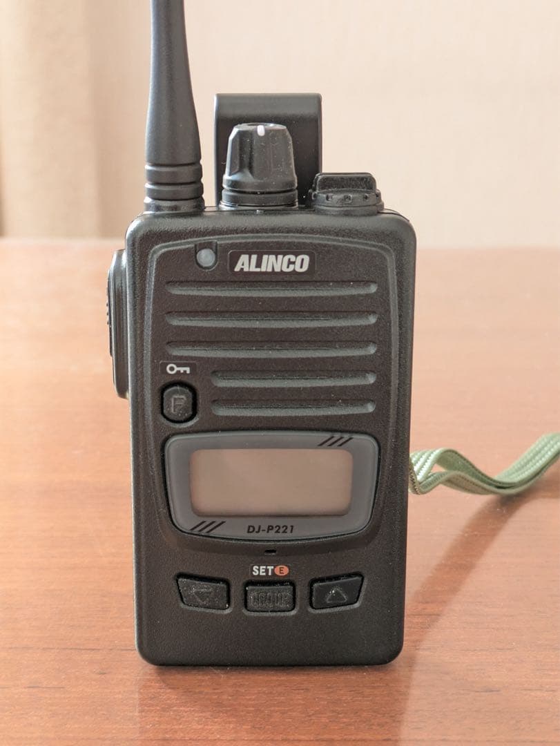 名機　ALINCO DJ-P221 L 特定小電力トランシーバー