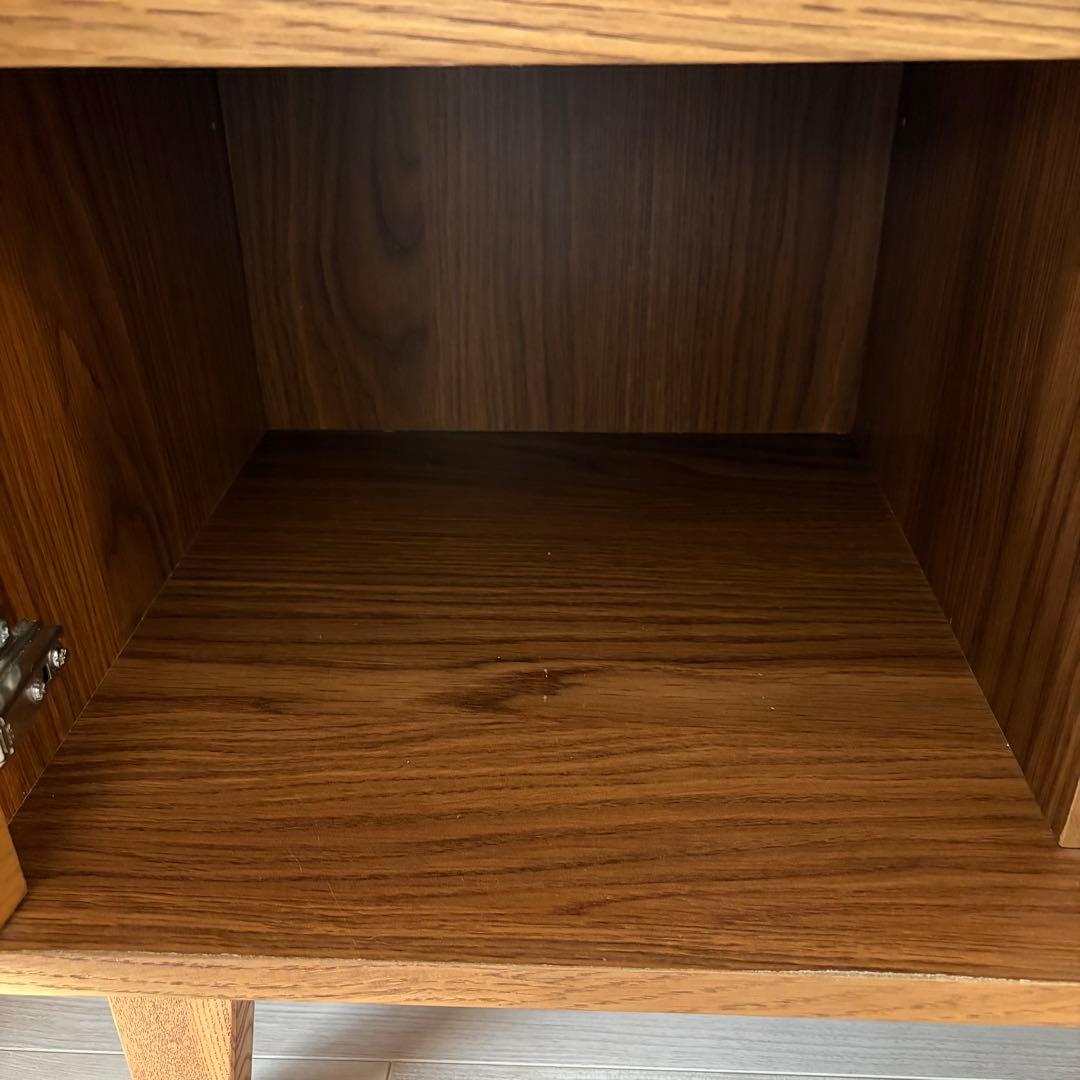 匿名配送*unico ウニコ クルト サイドボード キャビネット オーク