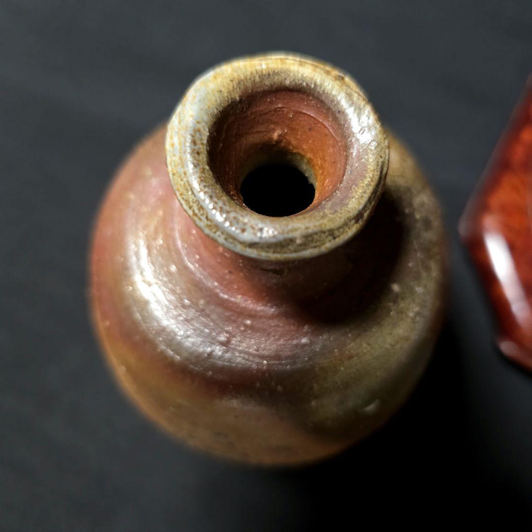 備前焼 金重素山作 円山窯 備前徳利/徳利