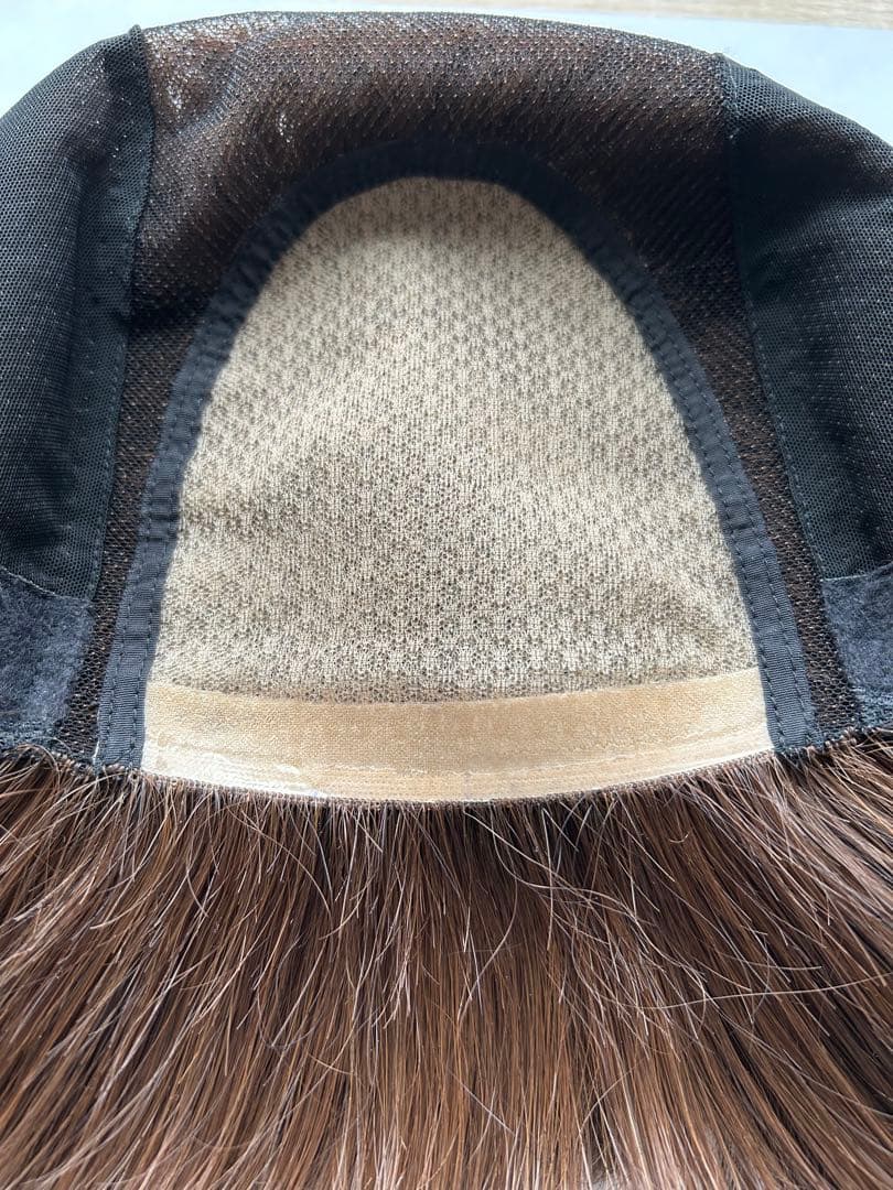 医療用ウィッグ アンベリール スーパーハイグレードタイプ　人毛MIX LL