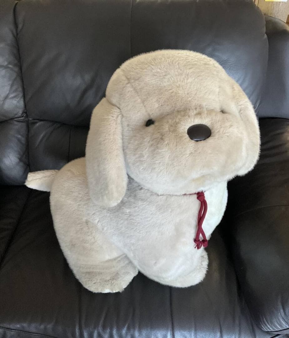 高さ約60cm 特大　ぬいぐるみ　BIG うめ吉　1983年　　　　犬　当時物