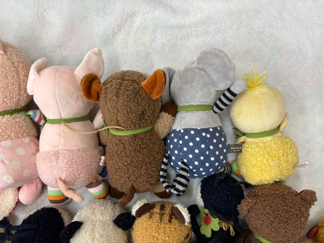 good luck 童心　ぬいぐるみ　大小合わせて４５体まとめ売り　used