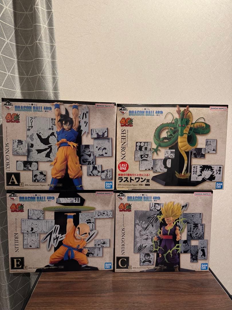 ドラゴンボール 40th 一番くじ 各賞フィギュア ラストワン賞 セット