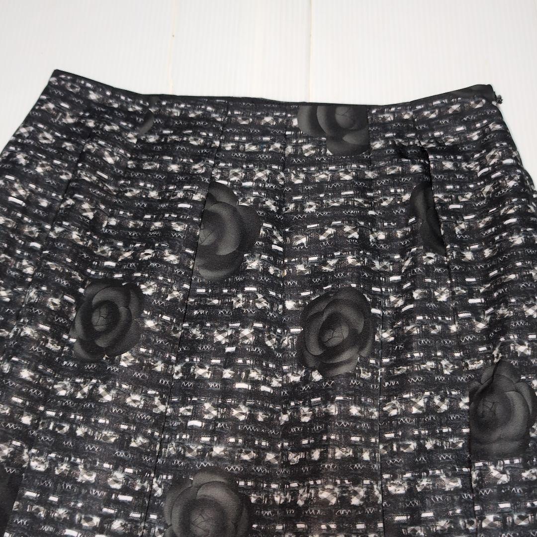 エムズグレイシー★お花プリント！総柄スカート★40