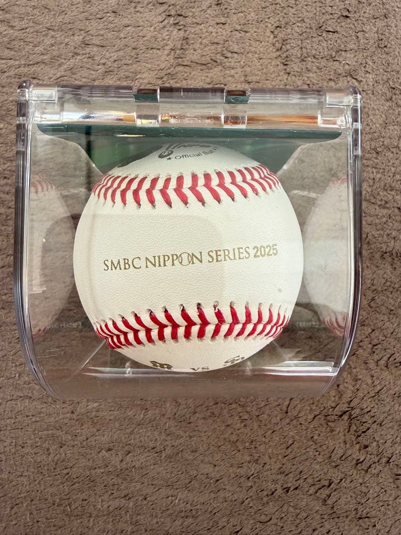 2025年日本シリーズ 阪神タイガース 森下翔太選手 直筆サインボール