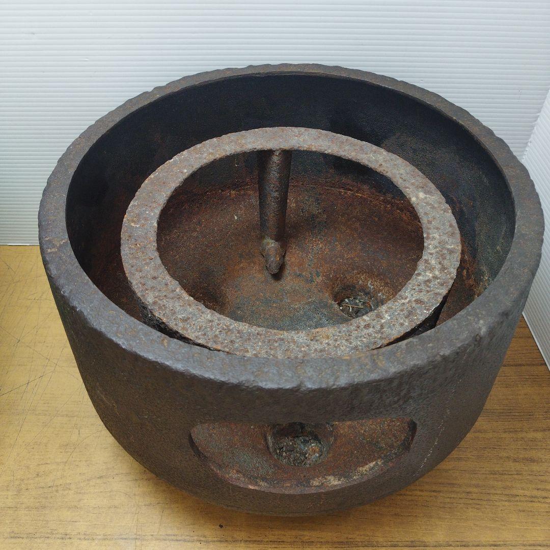 茶道具 風炉 風炉釜 鉄器 三つ足 火鉢 工芸品 風呂釜