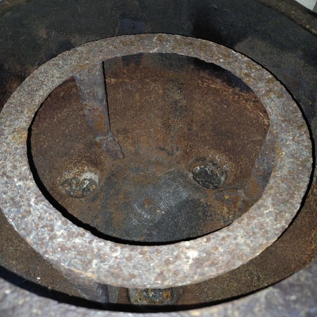 茶道具 風炉 風炉釜 鉄器 三つ足 火鉢 工芸品 風呂釜