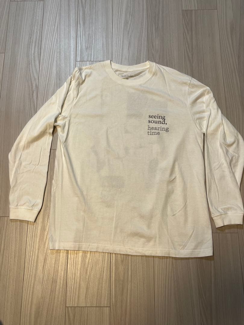 【極美品】坂本龍一 展覧会『音を視る、時を聴く』限定 ロングT XL