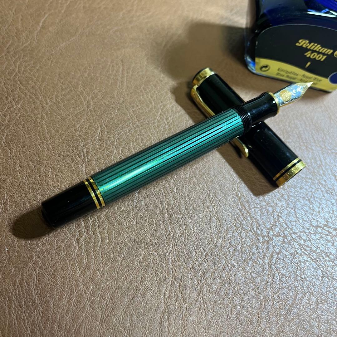 【美品】ペリカン スーベレーン M400 万年筆 F