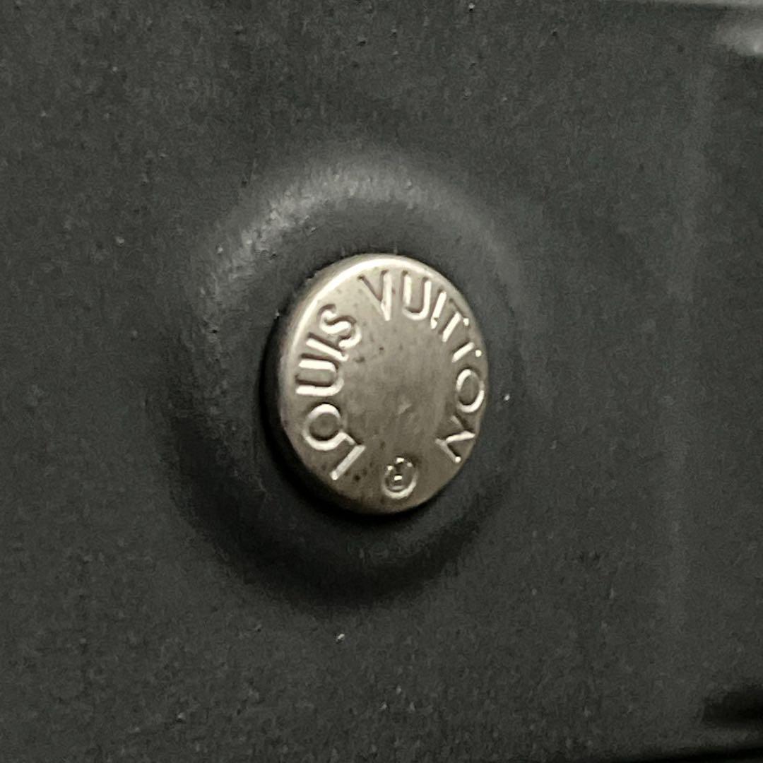 ルイヴィトン　ペガス55 キャリーケース　タイガ　トラベルバッグ　レザー　黒