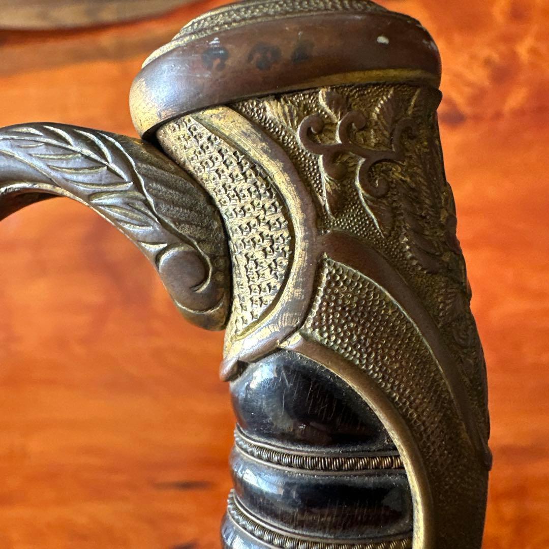 大日本帝国　儀礼刀 当時物旧日本軍 陸軍 指揮刀 装飾的な直刃の刀