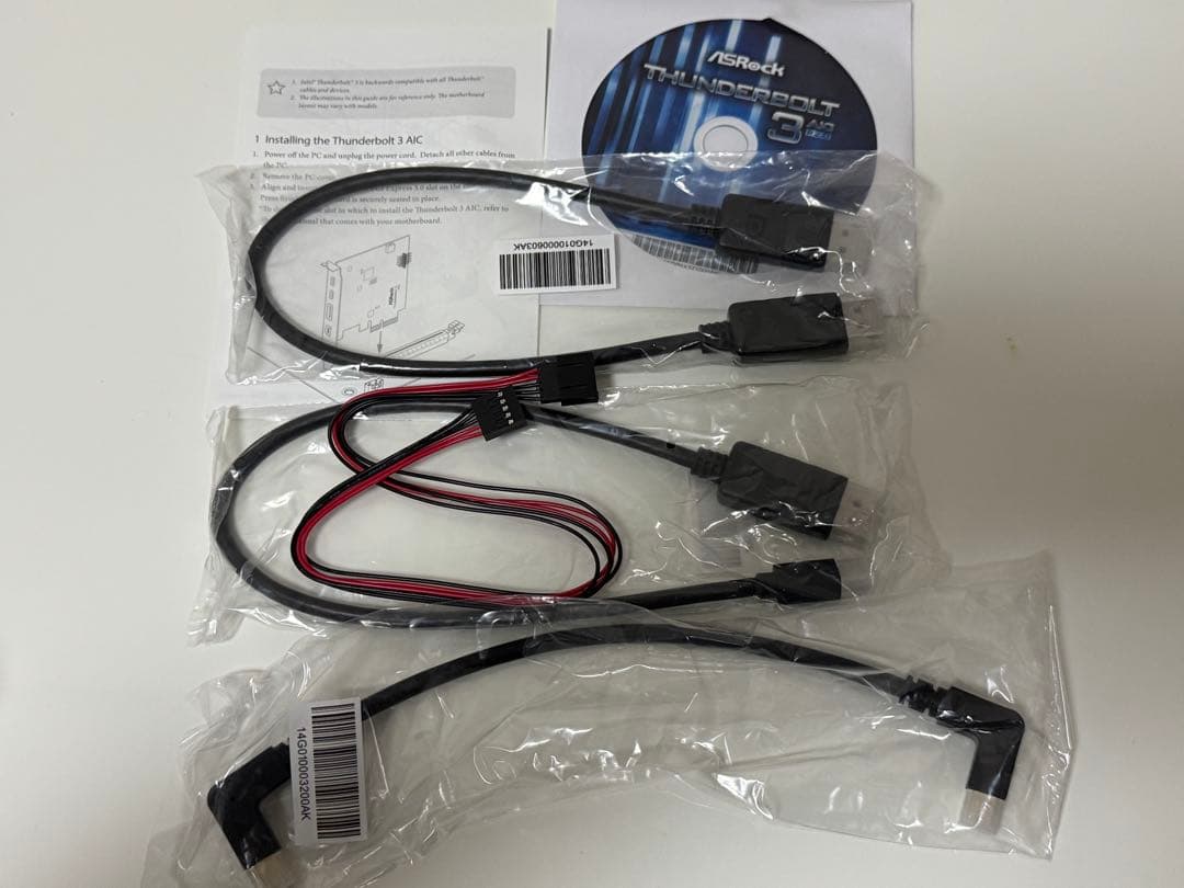 ASUS AsRock Thunderbolt PCIe 拡張カード