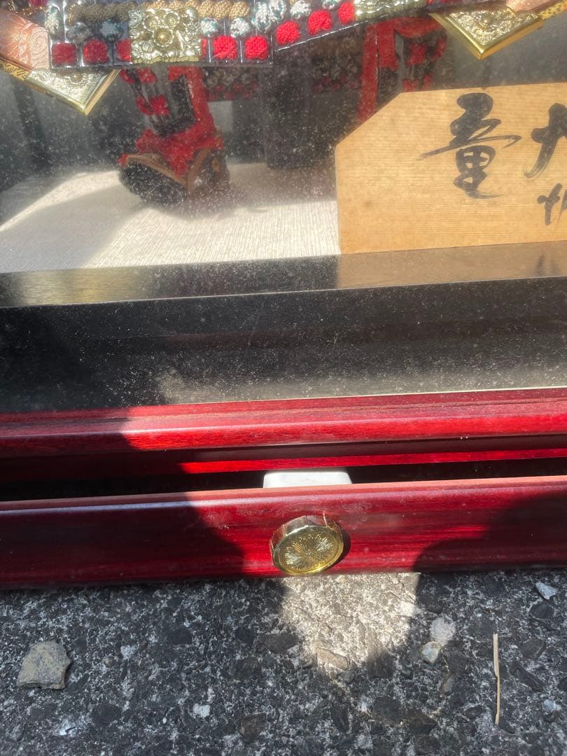 12号　童大将　 五月人形　端午の節句　ケース飾り　五月人形　子どもの日　レトロ