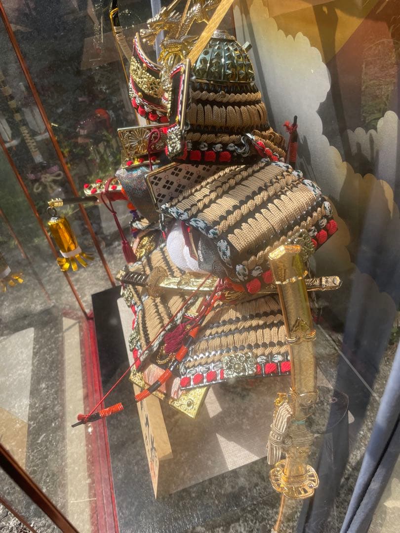 12号　童大将　 五月人形　端午の節句　ケース飾り　五月人形　子どもの日　レトロ