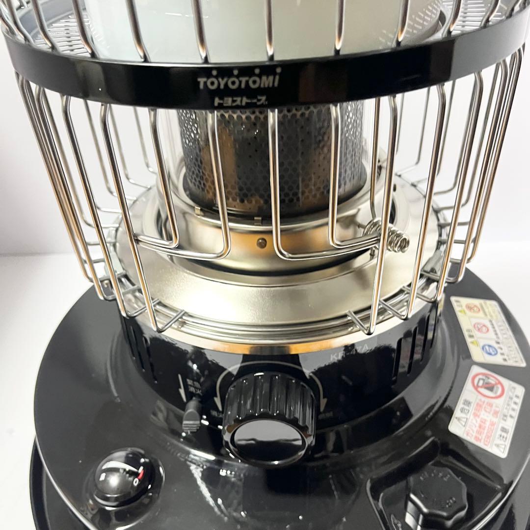 トヨトミ 石油ストーブ KR-47A ブラック 2023年製 TOYOTOMI