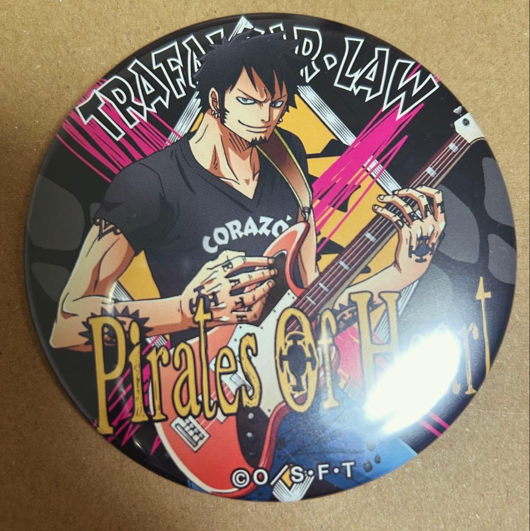 輩缶バッジ 第15弾　MUSIC　ミュージック トラファルガー・ロー