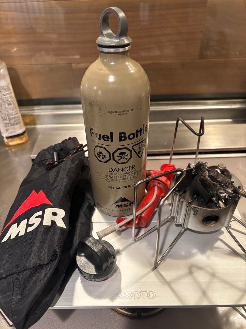 MSR ドラゴンフライ　フェルボトル限定付