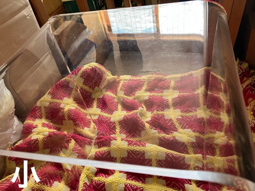 アクリル ネストテーブル 3台セット ミッドセンチュリー スペースエイジ 飾り台