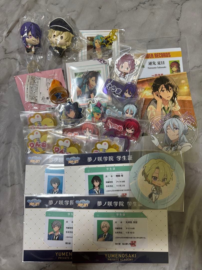 あんスタ紙類グッズ400点大量まとめ売り　箔押し99枚