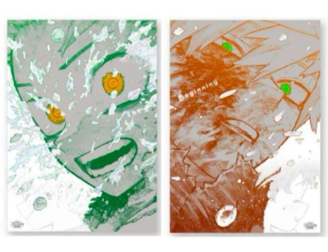 ヒロアカ　原画展　限定　A2アートポスター　【The Beginning】