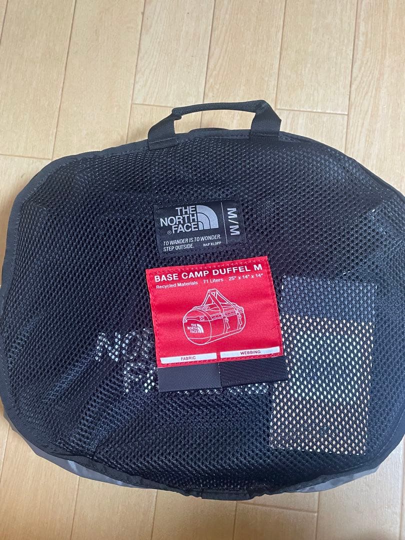 ノースフェイス　ボストンバッグ　Mサイズ　71L ブラック　極美品