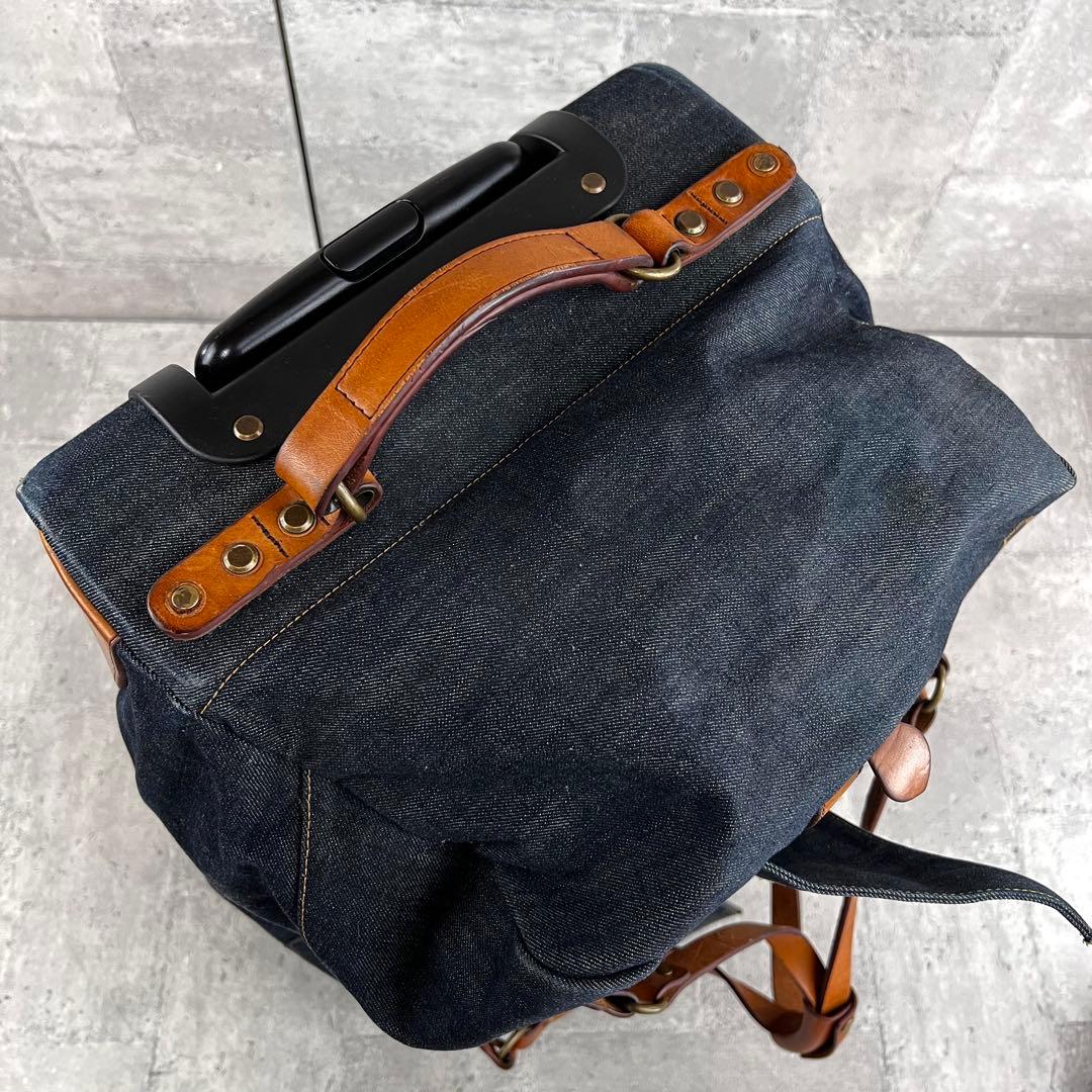 希少 KAPITAL キャピタル デニム キャリーケース キャリーバッグ