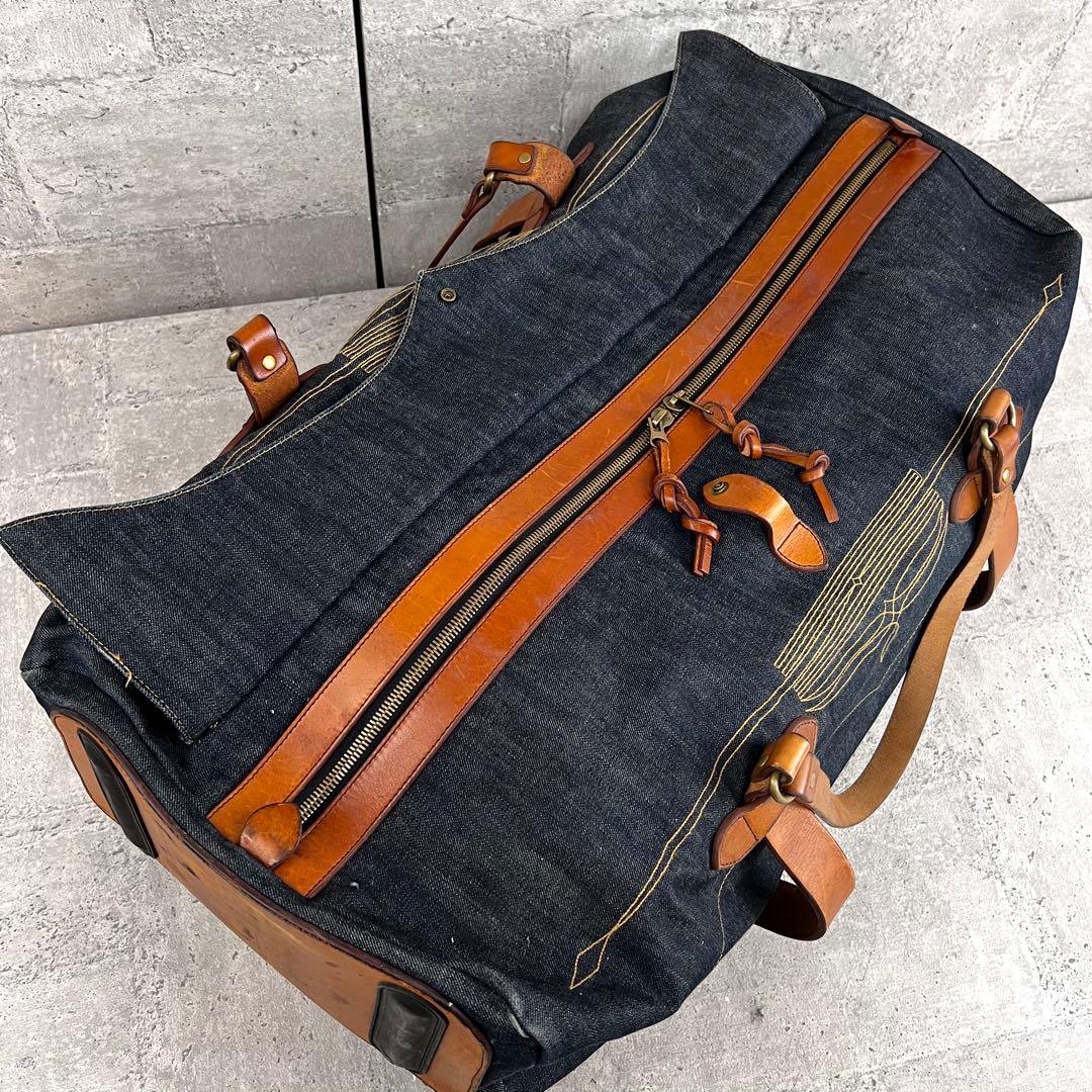 希少 KAPITAL キャピタル デニム キャリーケース キャリーバッグ