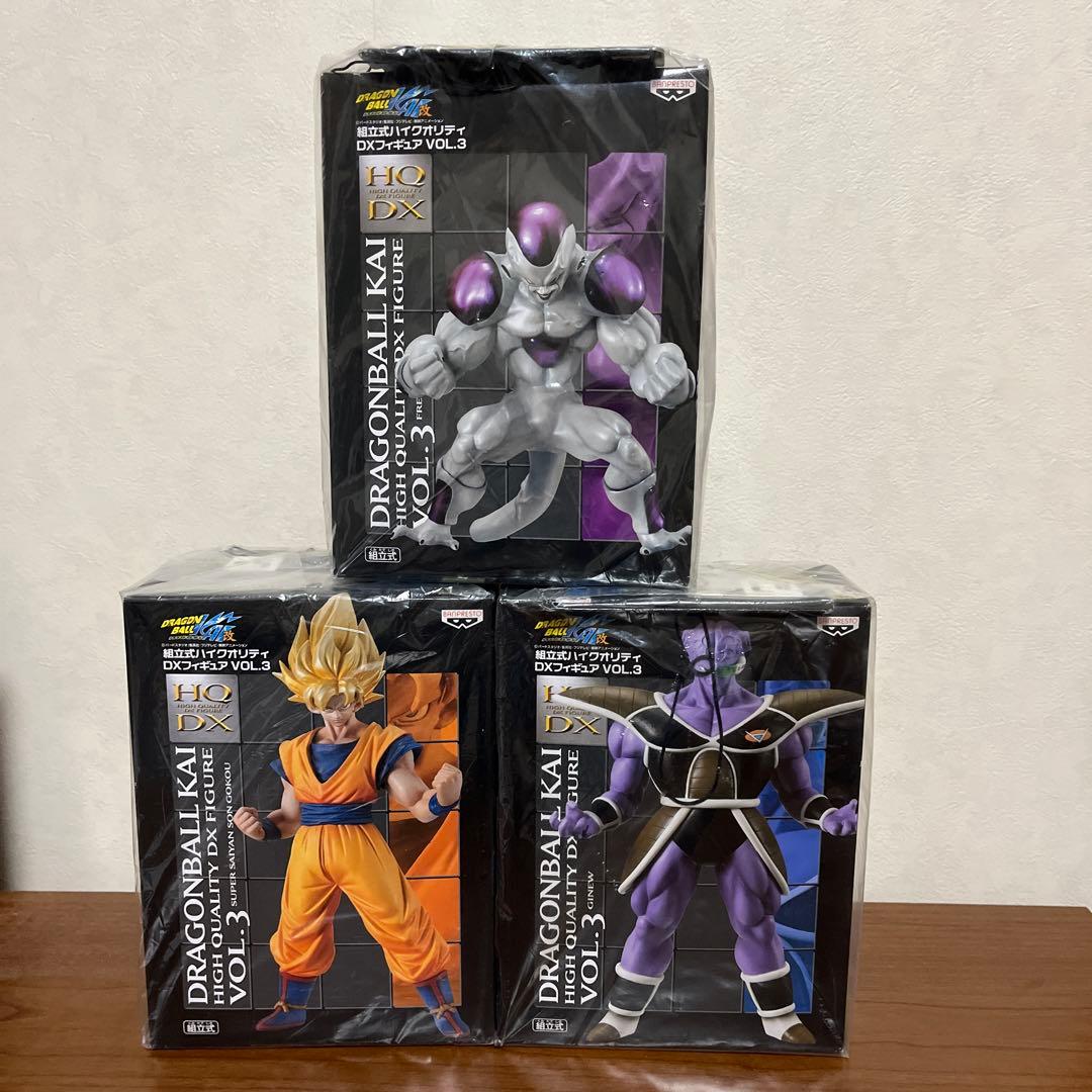 【未開封】ドラゴンボール改 組立式DXフィギュアVOL.3 フリーザ、ギニュー