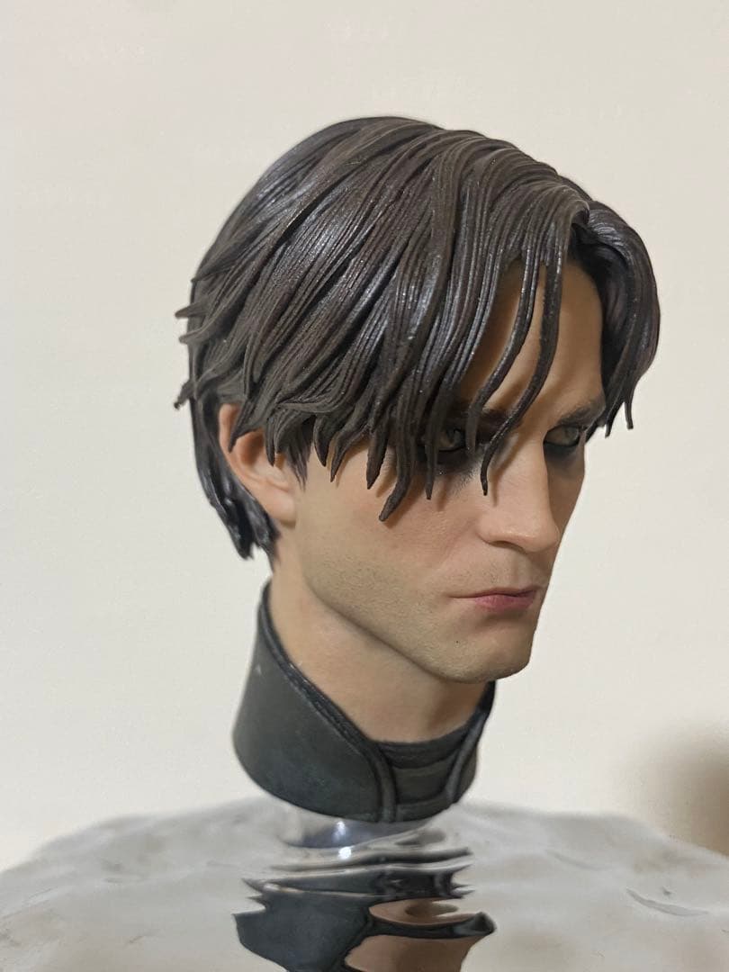 INART バットマン　ブルースウェイン素顔ヘッド　髪の毛造形版